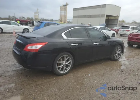 2011 Nissan Maxima S из США, поврежденный, VIN 1N4AA5AP9BC840439
